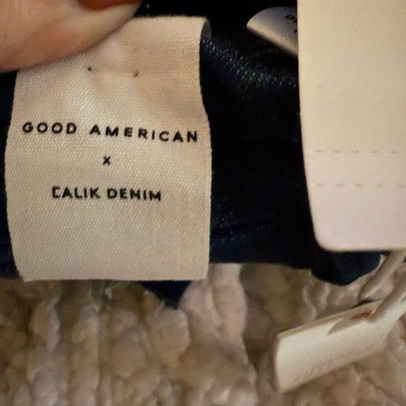 Good American Always Fit Skinny Jeans Size 14-18 NWT - Picture 4 of 5